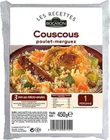 Couscous Bocaron Poulet, merguez
