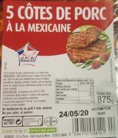 Côtes de Porc mexicaine
