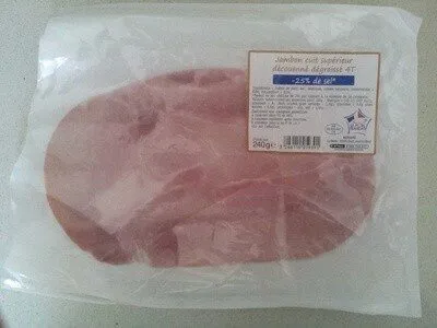 Jambon cuit supérieur découenné dégraissé 4T