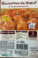 Boulettes de boeuf à la provençale