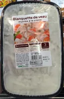 Blanquette de veau mijotée à la crème