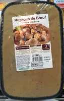 Rognons de bœuf sauce madère