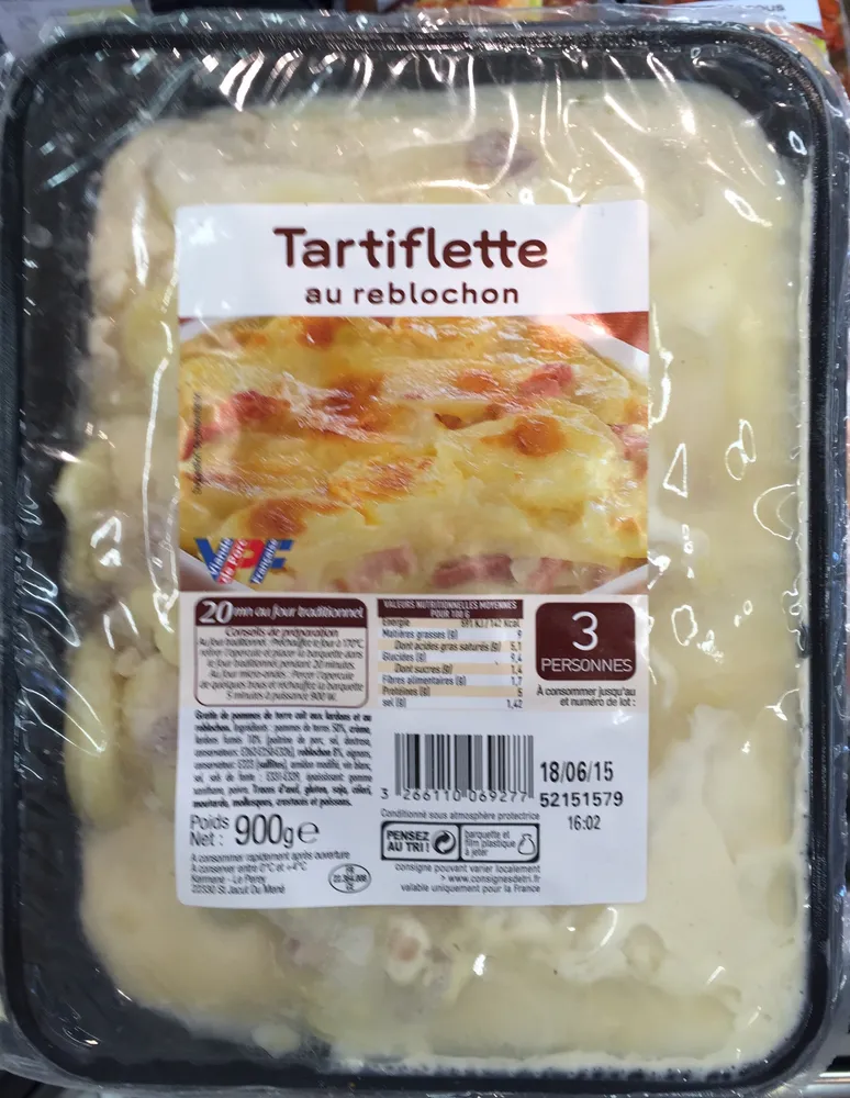Tartiflette au reblochon