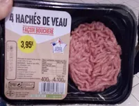4 hachés de veau