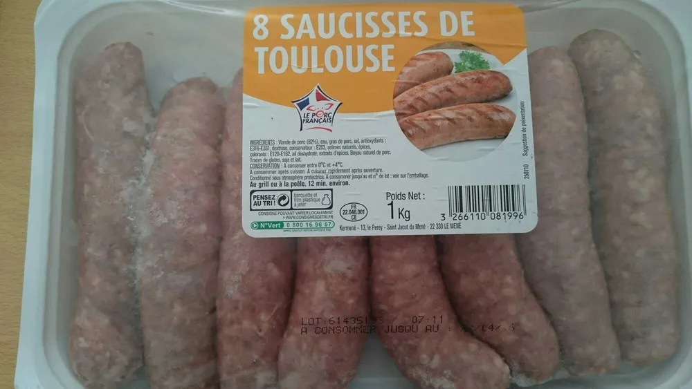 Saucisses de Toulouse