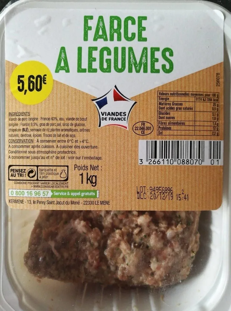 Farce à légumes