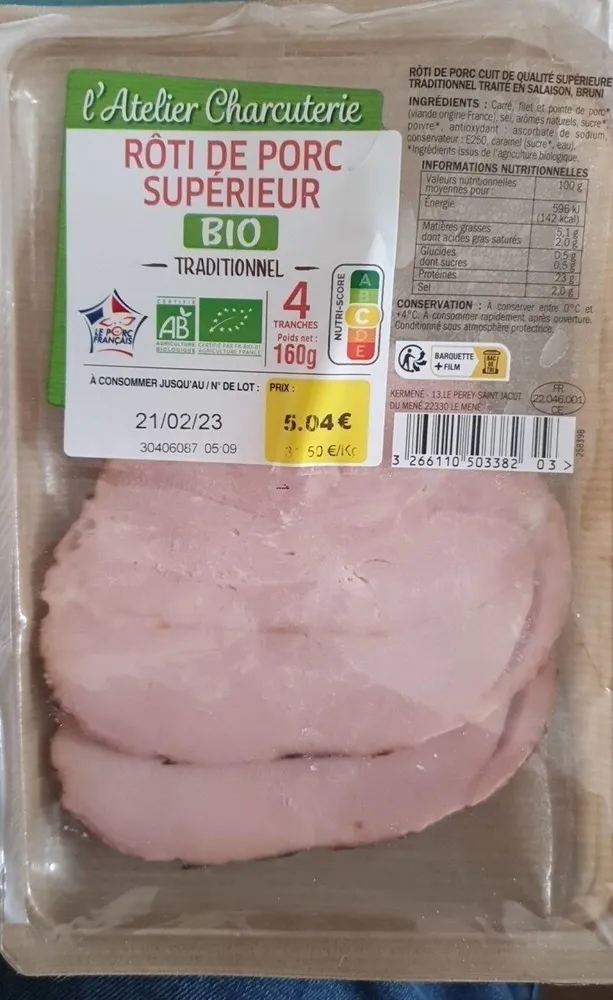 Roti de porc