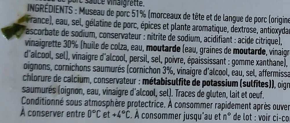 Museau de porc