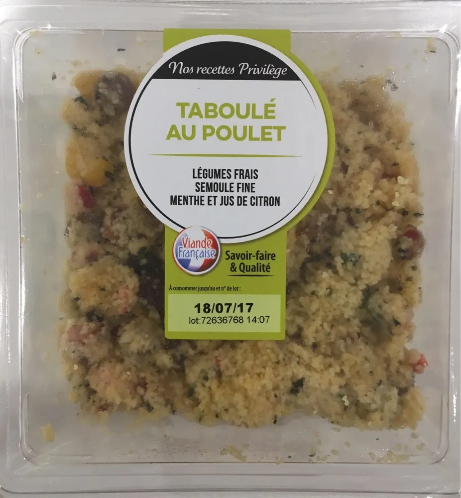 Taboulé au Poulet