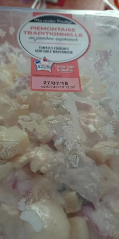 Piémontaise traditionnelle au jambon supérieur