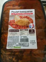 Poulet basquaiqe au piment d'espelette