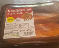 Poitrine de porc à la mexicaine