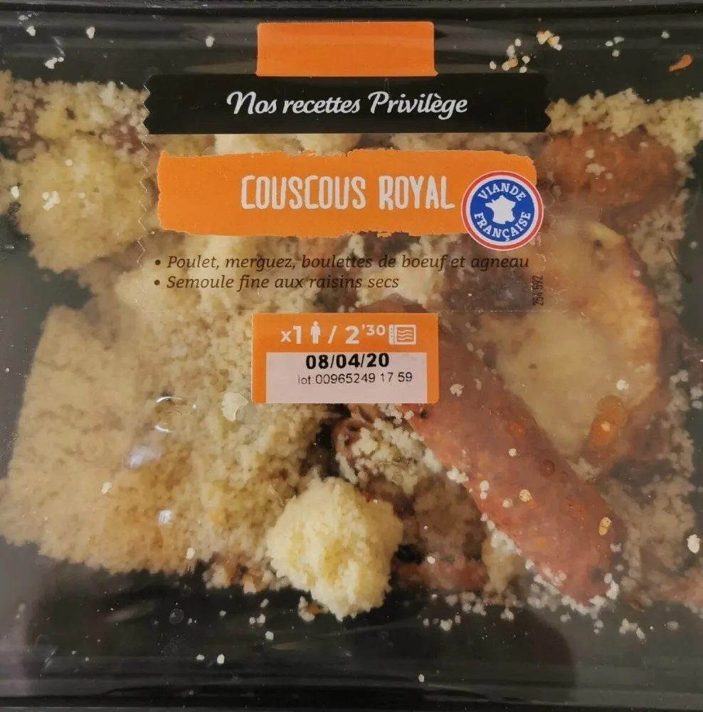 Couscous royal