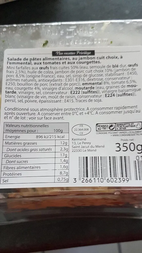 Mini farfalle