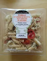 Fusilli et crème de ricotta aux tomates mi séchées