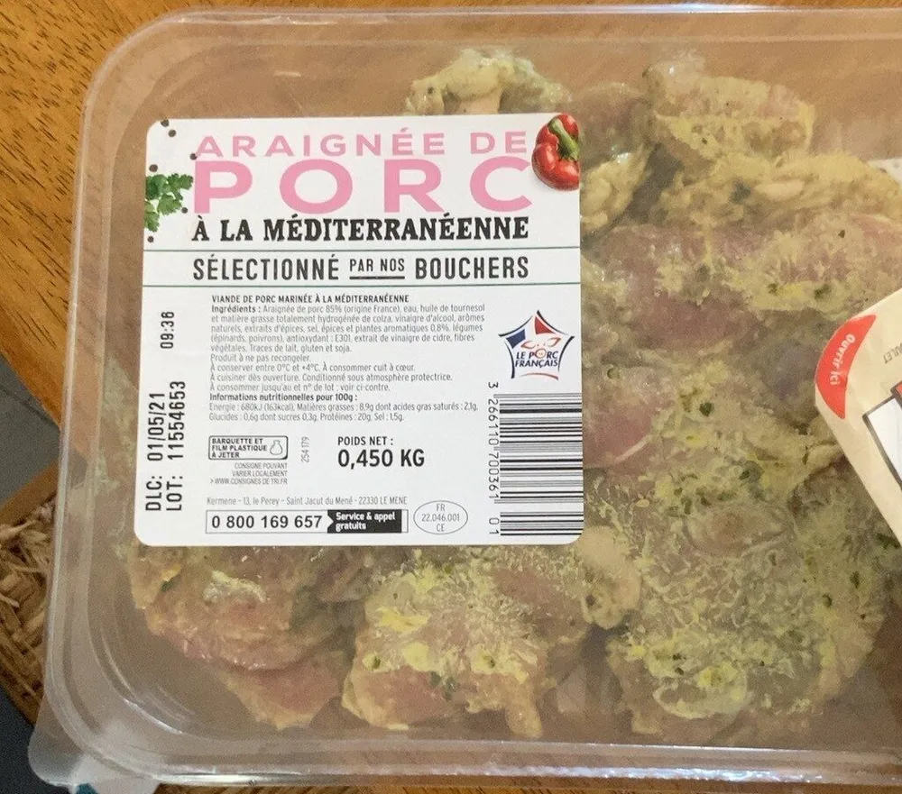 Araignee de porc
