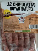 Chipolatas boyau naturel
