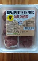 Paupiettes de porc goût chorizo