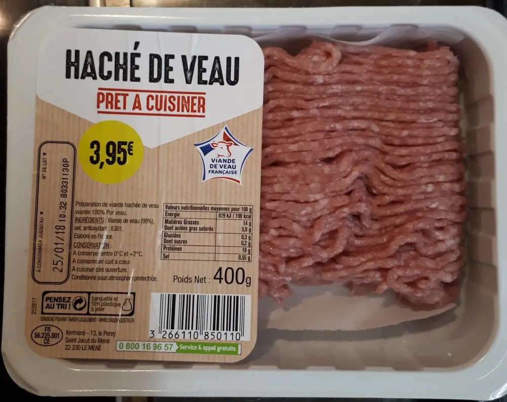 Haché de veau