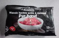 Viande hachée prête à cuisiner pur bœuf