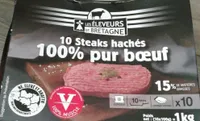 Steaks hachés 100% pur boeuf