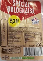 Spécial bolognaise