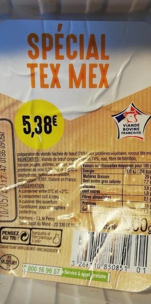 Special tex mex