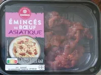 Émincé de bœuf asiatique