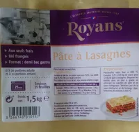 Pâte à lasagnes
