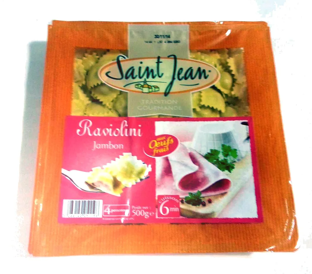 Raviolini aux Œufs Frais Jambon