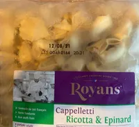 Cappelletti ricotta et epinard