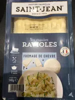Ravioles farcies au fromage de chèvre