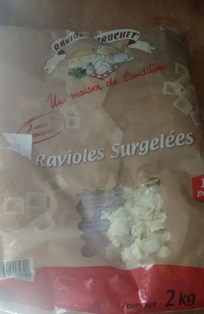 Raviolies surgelées