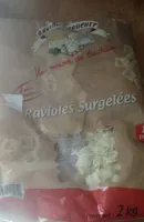 Raviolies surgelées
