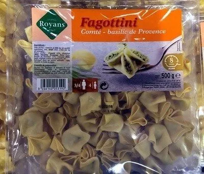 Fagottini Comté - basilic de Provence