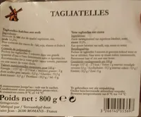 Tagliatelles fraiches