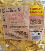 Ravioli au jambon