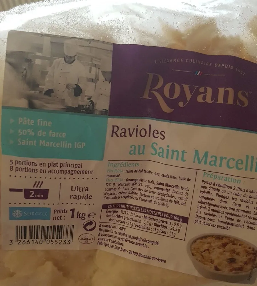 Ravioles au st Marcellin