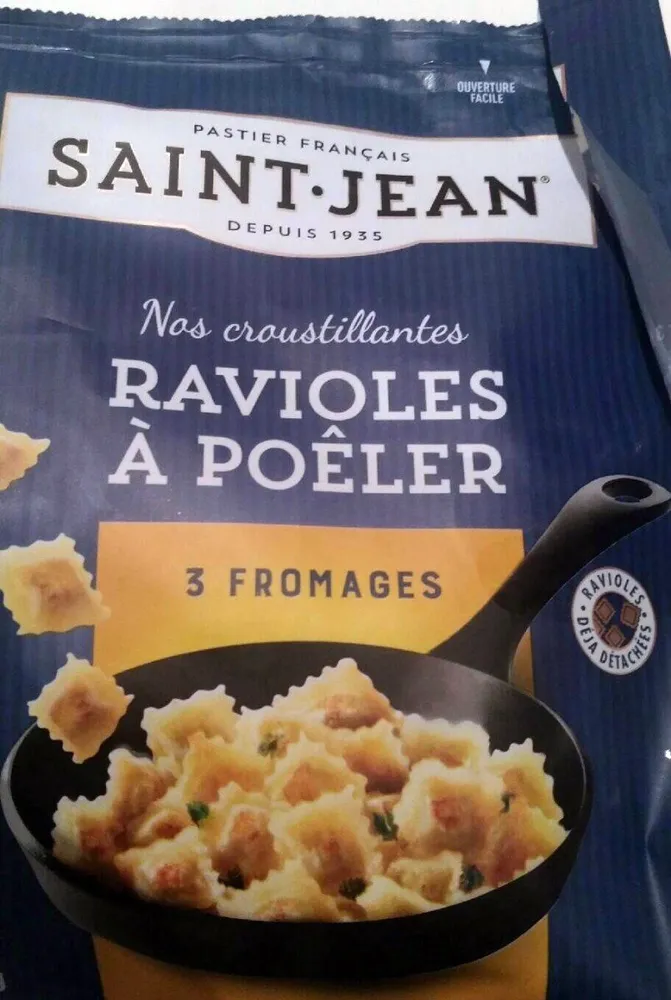 Ravioles à poêler 3 fromages