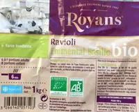 Ravioli Emmental Basilic