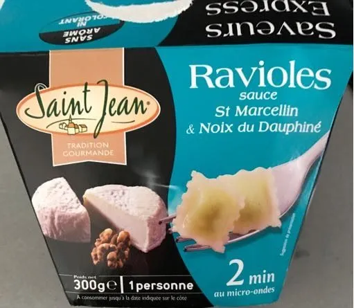 BOX de Ravioles Sauce Saint marcellin & Noix du Dauphiné