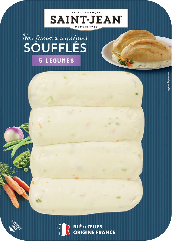 Suprêmes soufflés 5 Légumes 4x120g