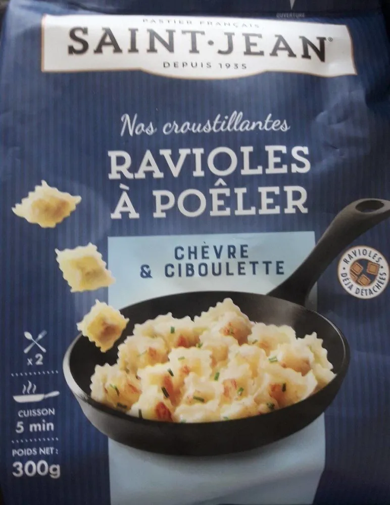 Ravioles à poêler