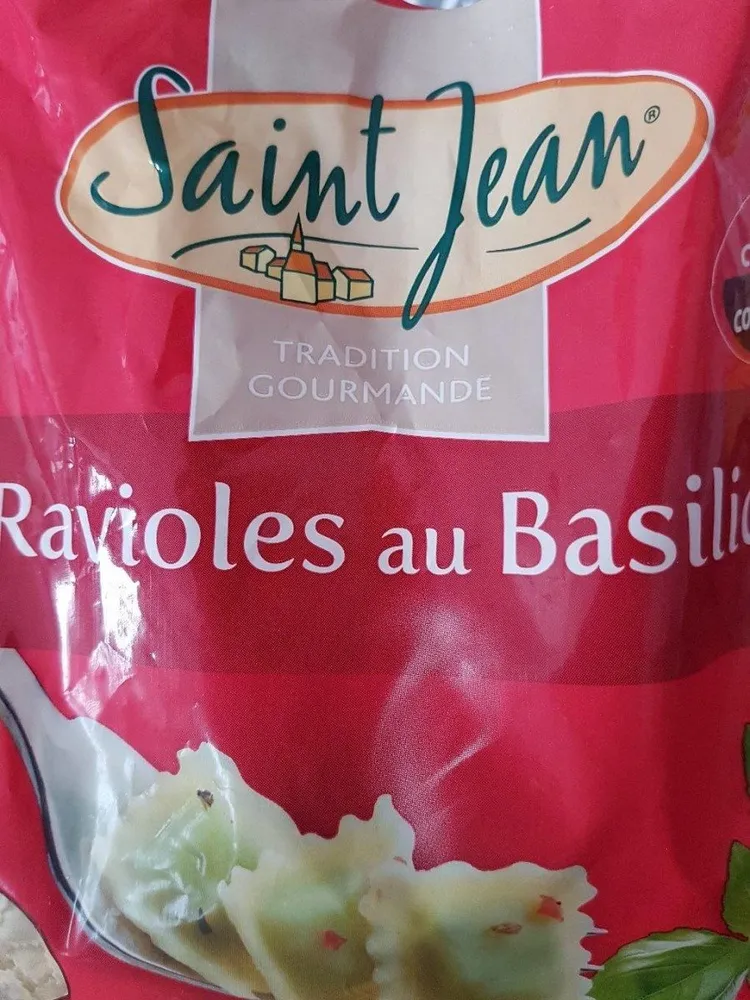 Ravioles au basilic