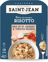 Risotto noix de Saint Jacques & tomates séchées