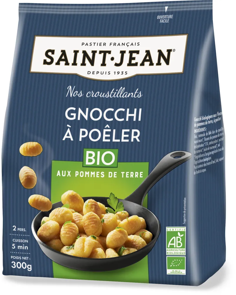 Gnocchi BIO à poêler sachet