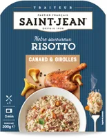 Risotto canard & girolles