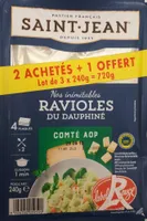 Label rouge - Ravioles du Dauphiné Compté AOP