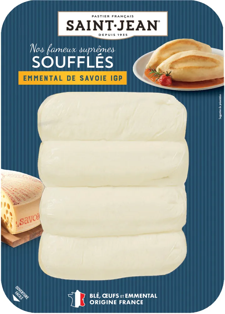Suprêmes soufflés Emmental de Savoie IGP 4x120g