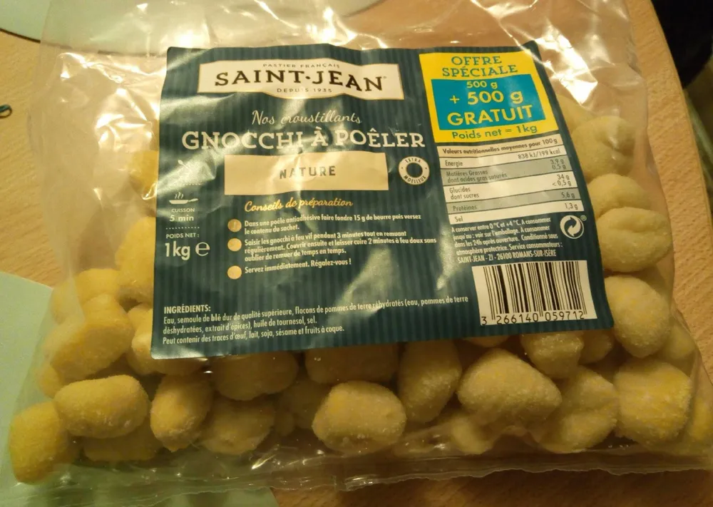 Gnocchi à poêler